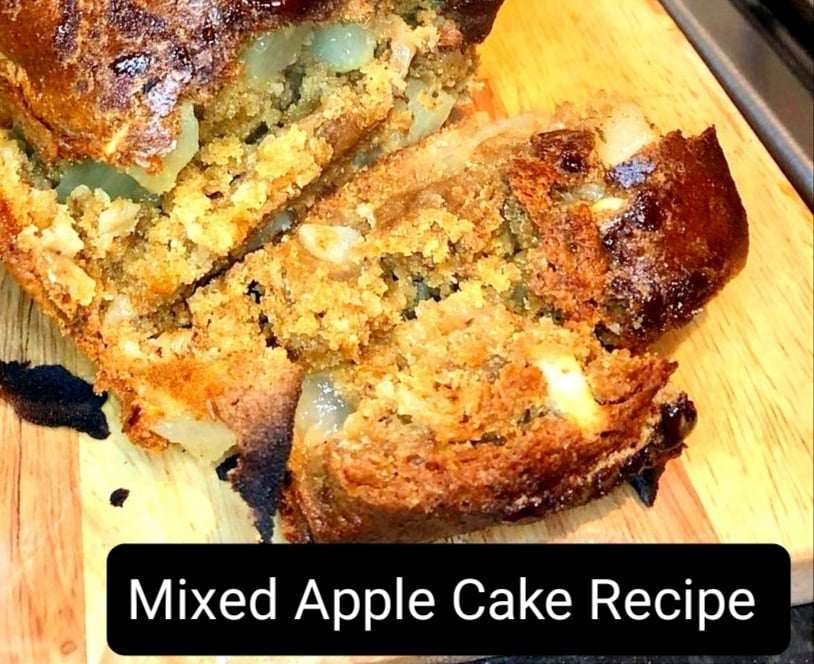 Mixed Apple Cake Recipe